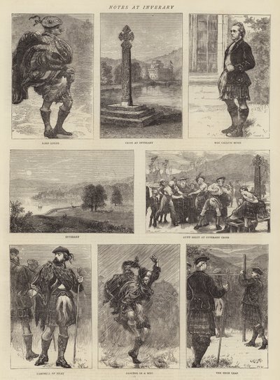 Noter hos Inverary af Edward John Gregory